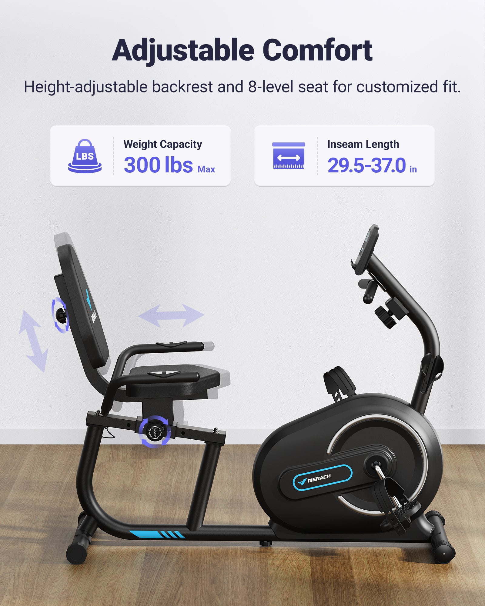 S08 Recumbent Exercise Bike