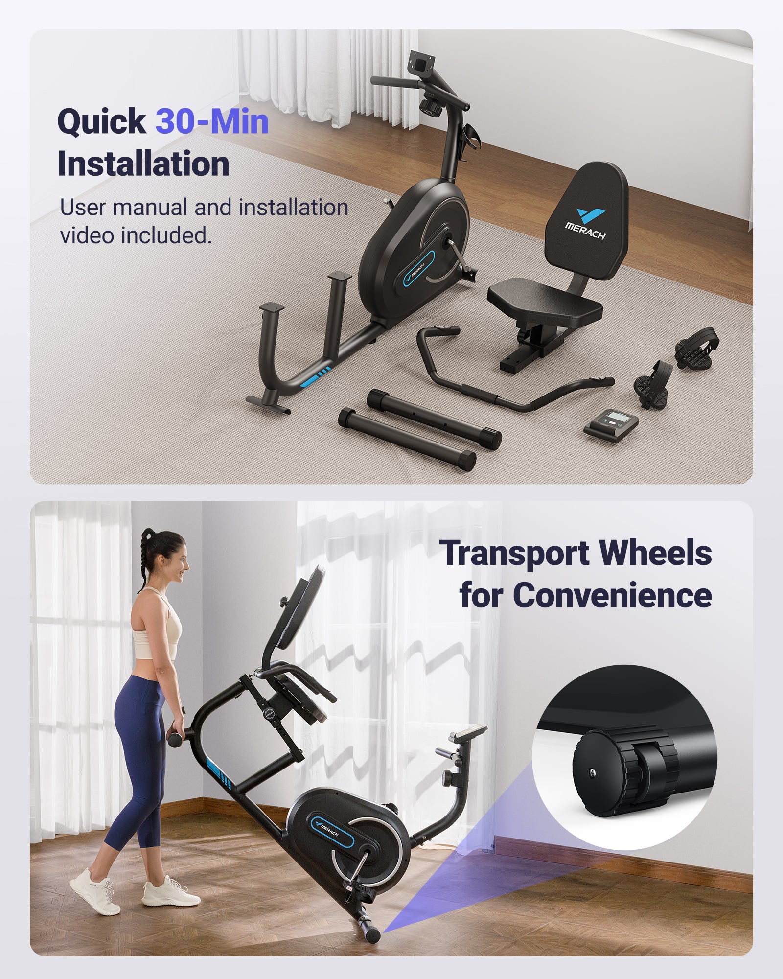 S08 Recumbent Exercise Bike