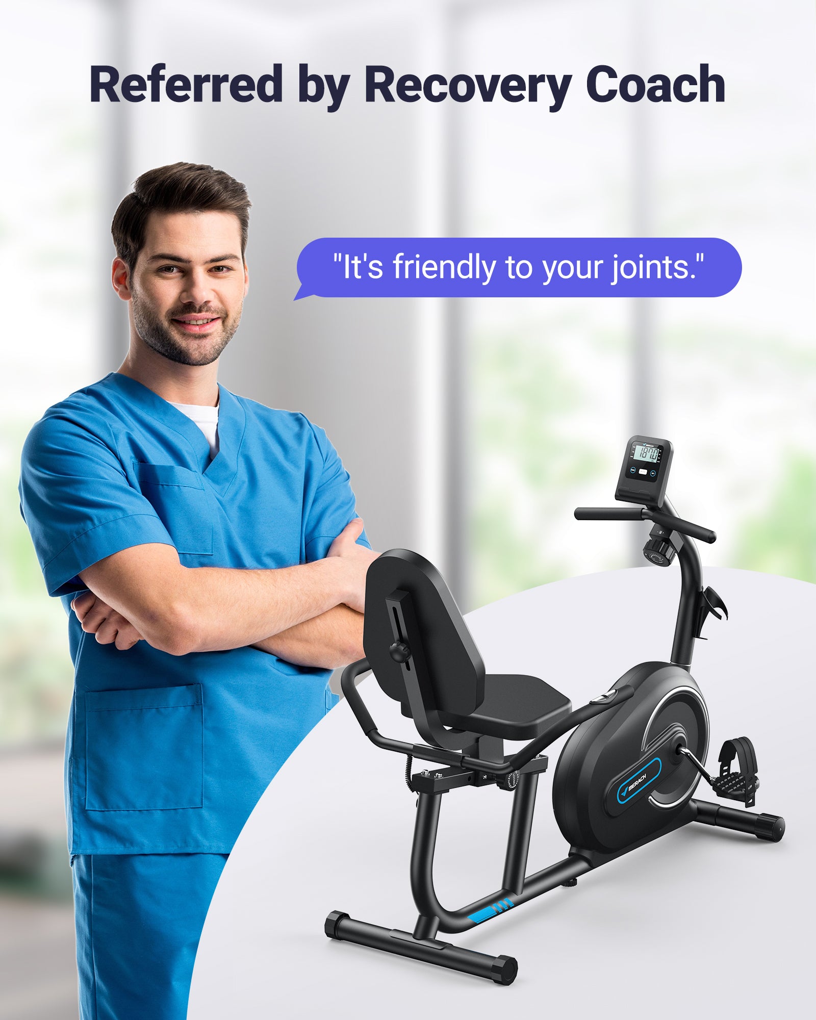 S08 Recumbent Exercise Bike