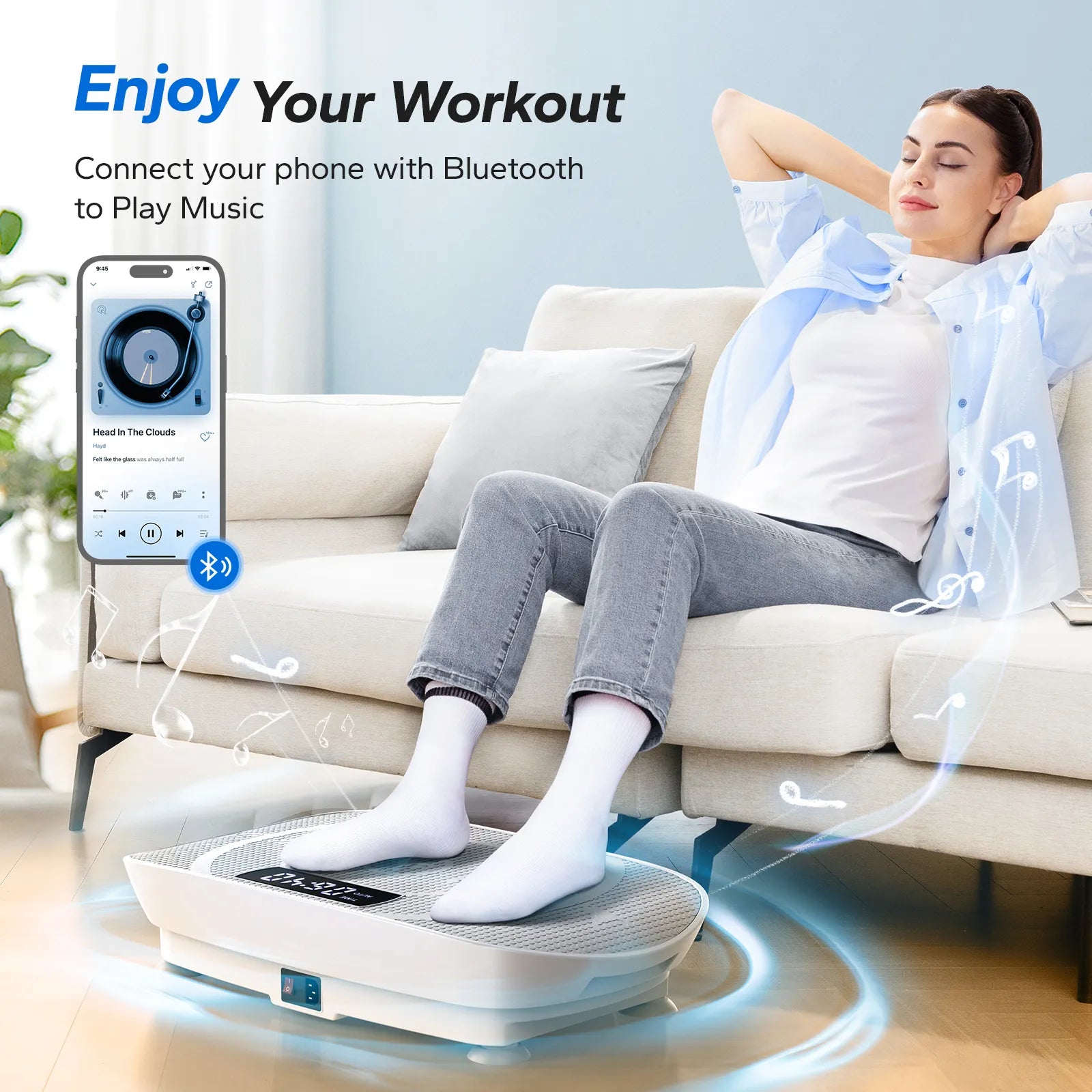 Vibration Plate Exercise Machine