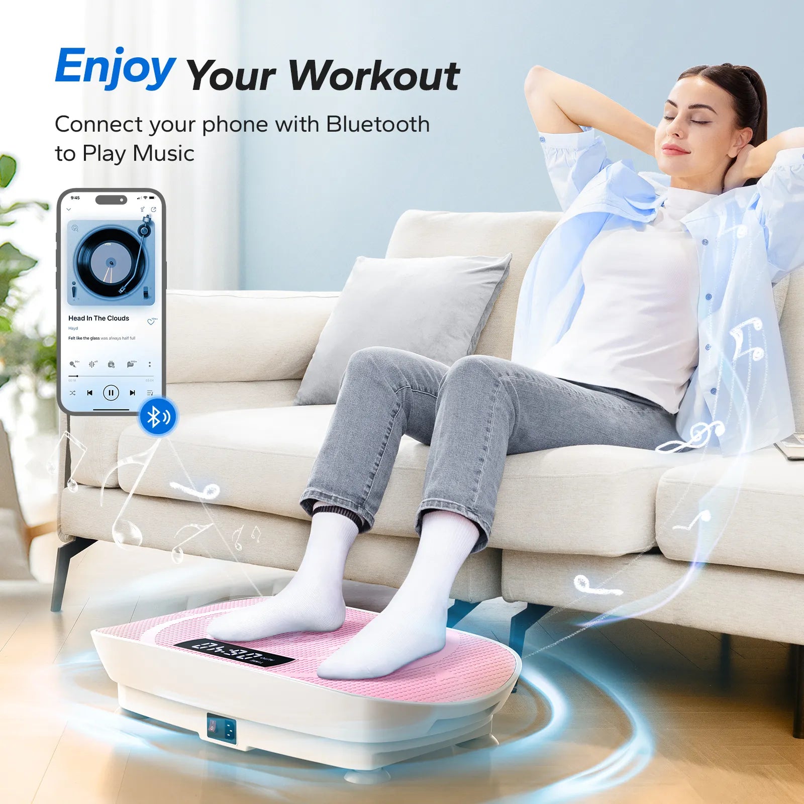 Vibration Plate Exercise Machine