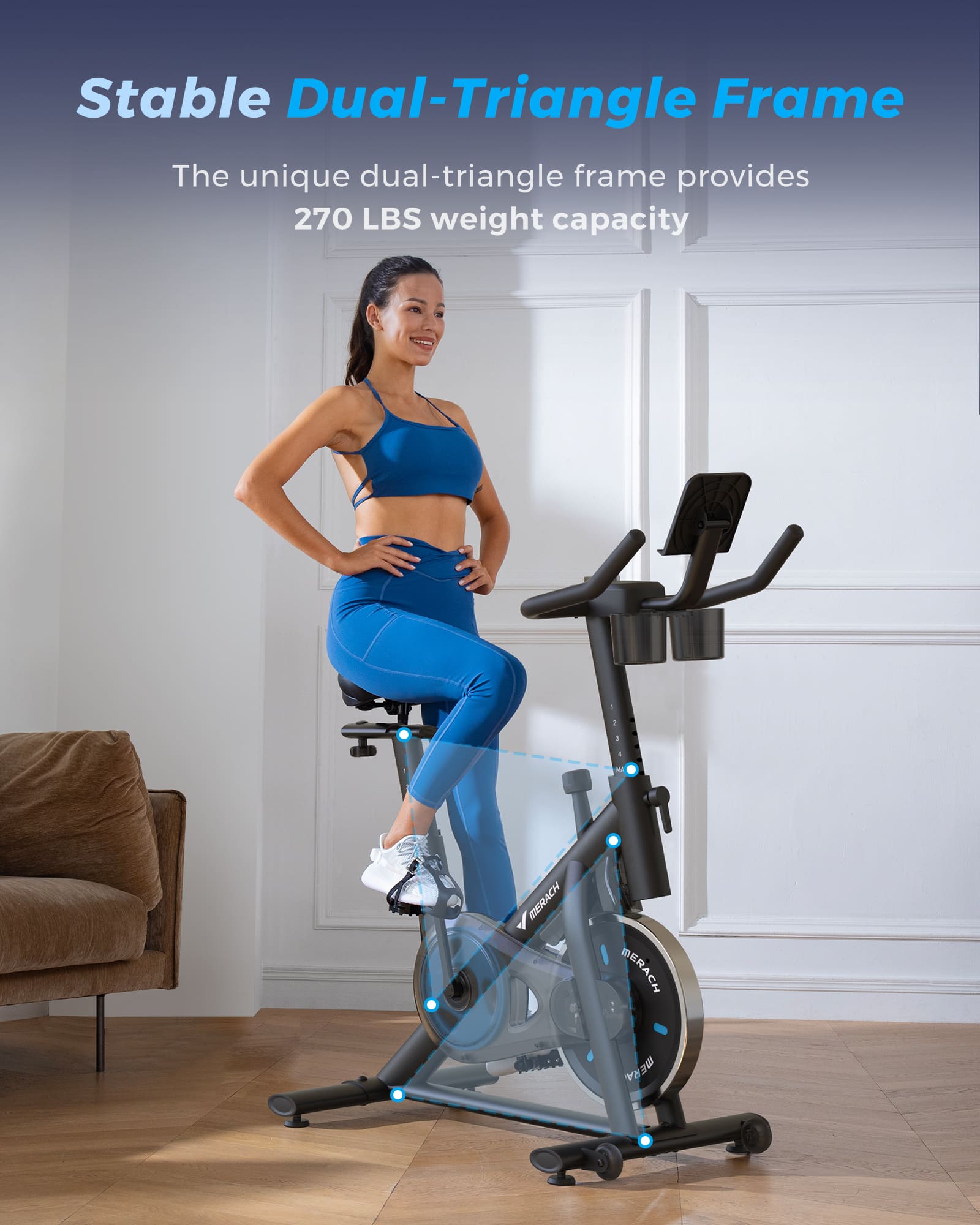 S26 Exercise Bike with Low Noise