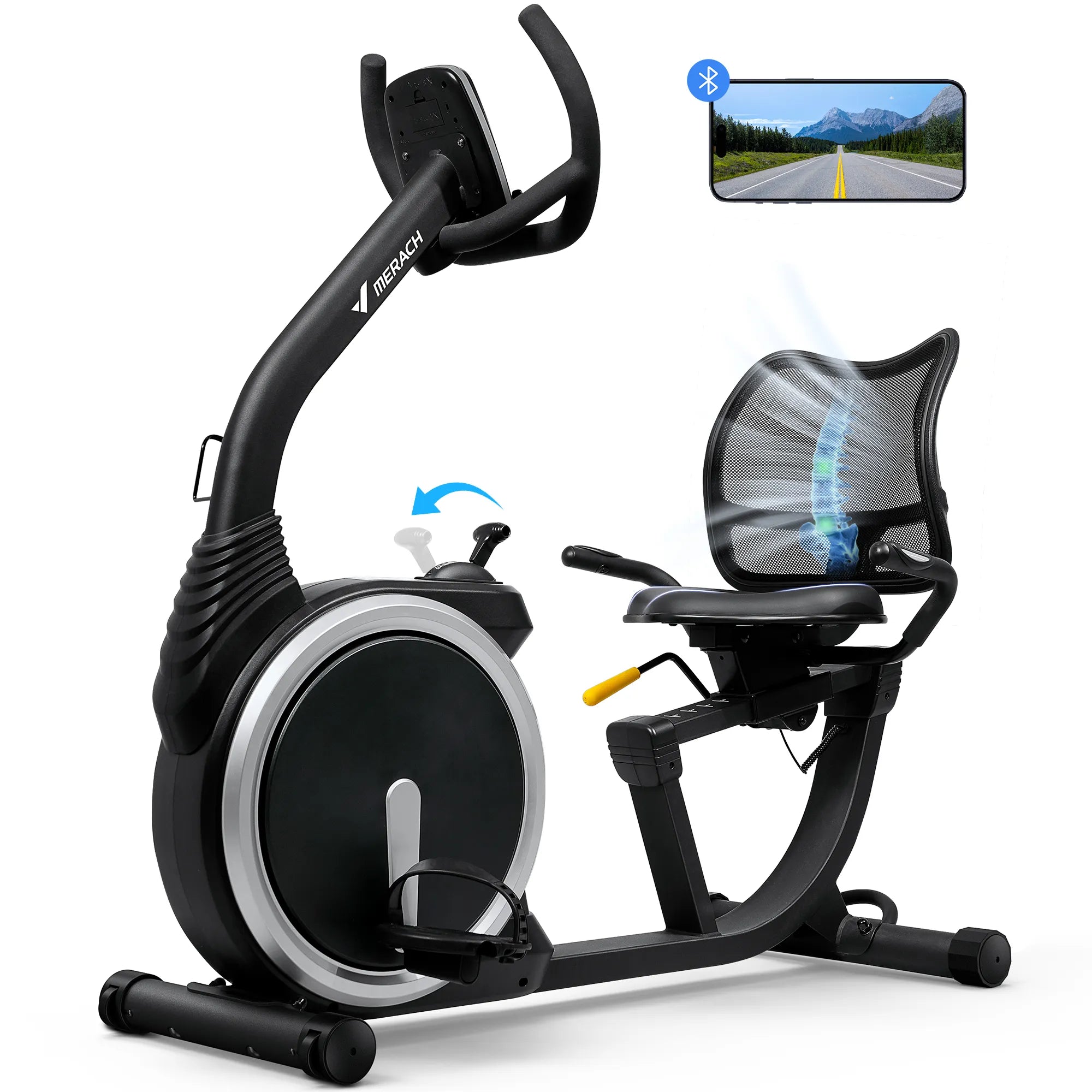 S19 High-end Recumbent Exercise Bike