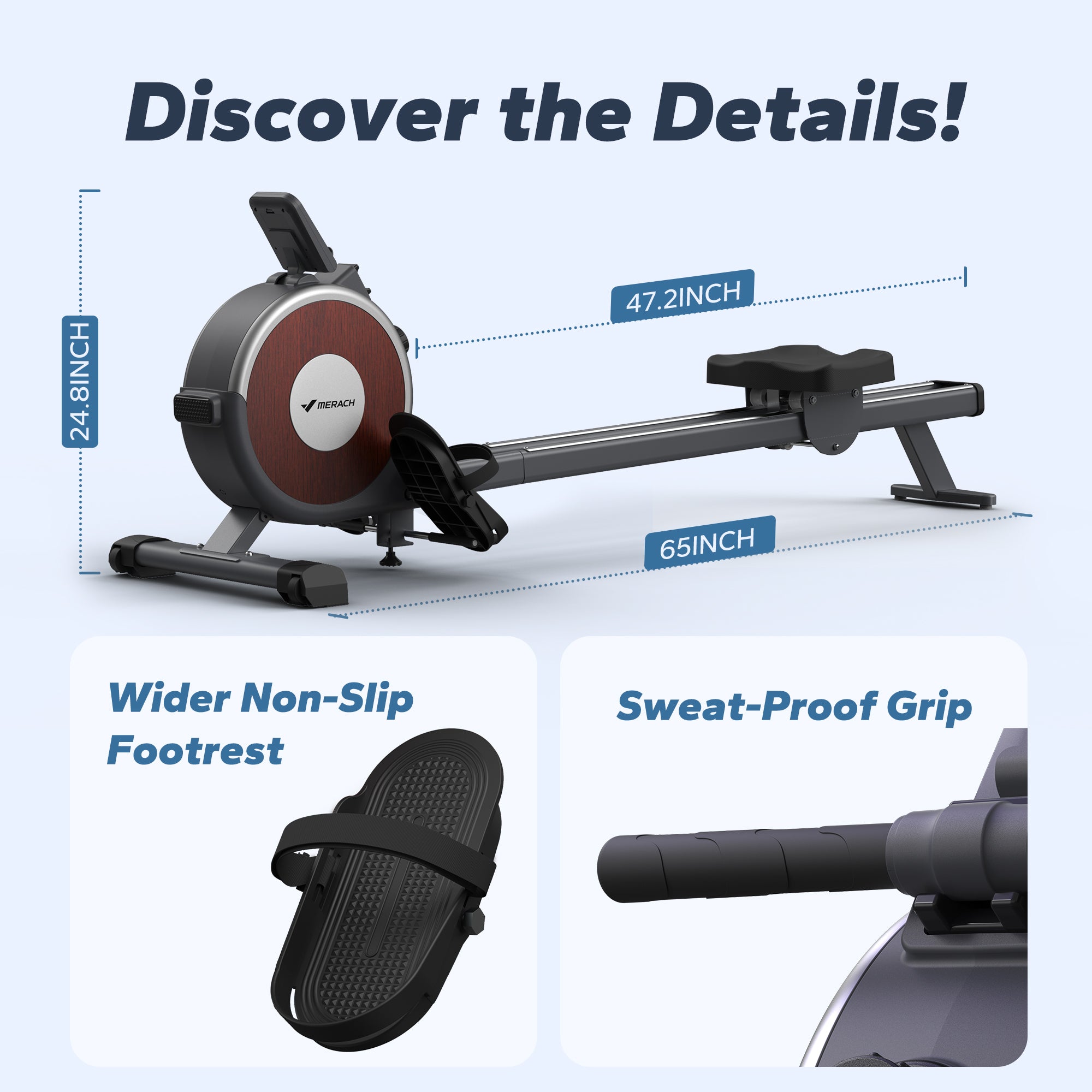 Q1S Manual Resistance Rower